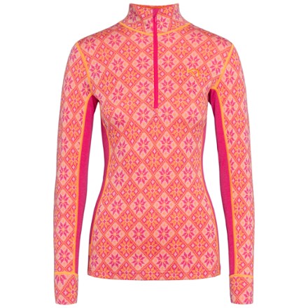 Rose Half-Zip Base Layer Top - Women's