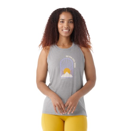 Morning View Graphic Tank Top - Women's