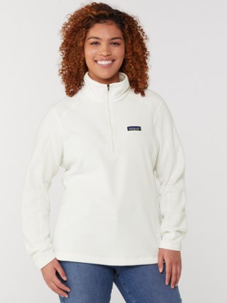 Micro D Quarter-Zip Fleece Pullover - Women's