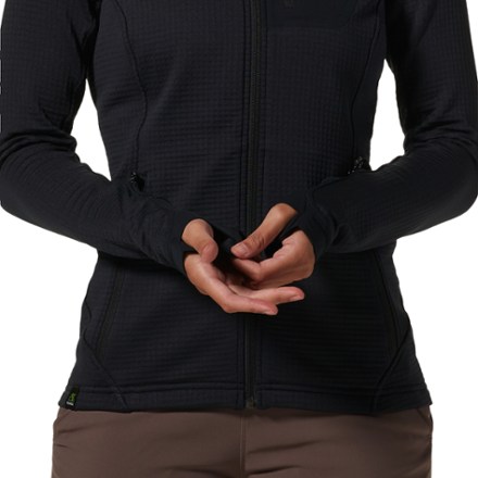 Polartec Power Grid Full-Zip Fleece Hoody - Women's