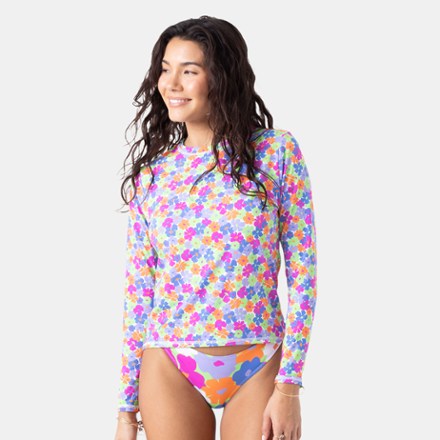 California Dreamin Long-Sleeve Sea Skippin LYCRA Rashguard - Women's