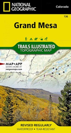 Grand Mesa Trail Map