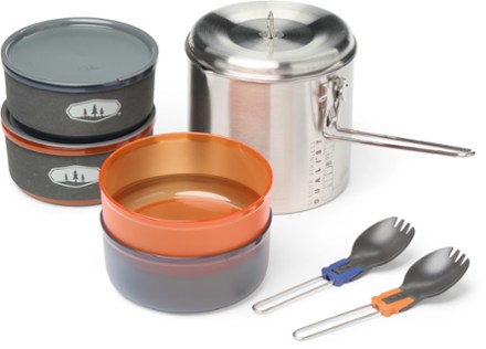 Glacier Stainless Dualist II Cookset