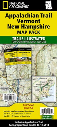 Appalachian Trail Map Pack: Vermont and New Hampshire