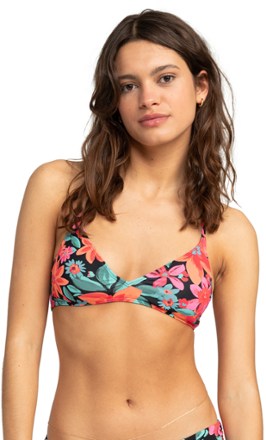 Printed Beach Classics Strappy Swimsuit Top - Women's