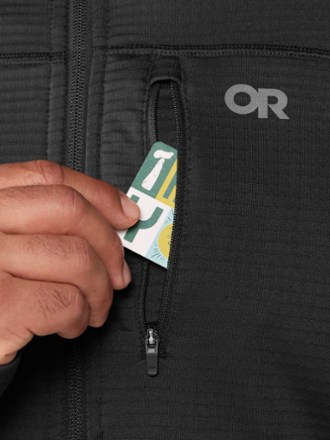Vigor Grid Fleece Full-Zip Hoodie - Men's