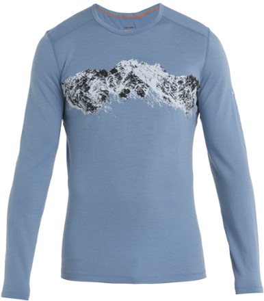 Merino 200 Oasis Long-Sleeve Crewe Remarkables Base Layer Top - Men's