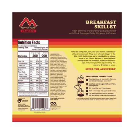 Classic Breakfast Skillet - 2.5 Servings