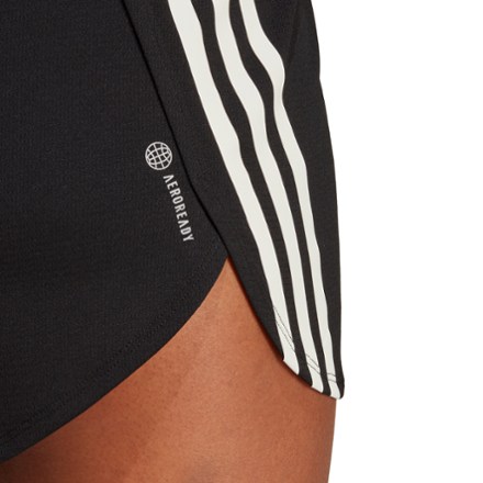 Run Icons 3-Stripes Low Carbon Running Shorts - Women's