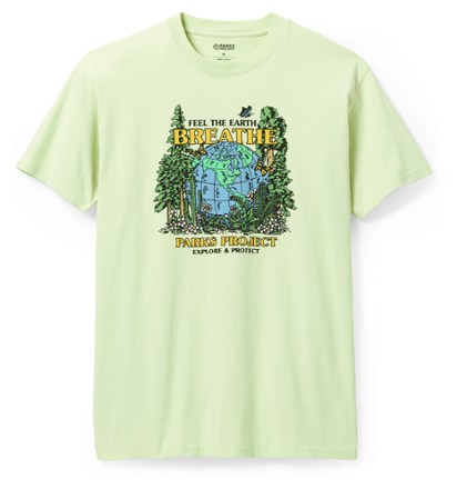 Feel the Earth Breathe Globe T-Shirt