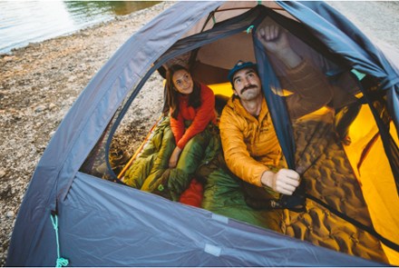 PEAK1 3-Person Backpacking Tent with Footprint