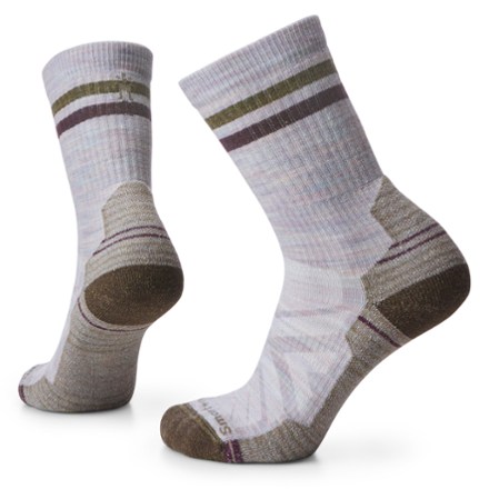 Hike Light Cushion Tube Stripe Crew Socks - Women's