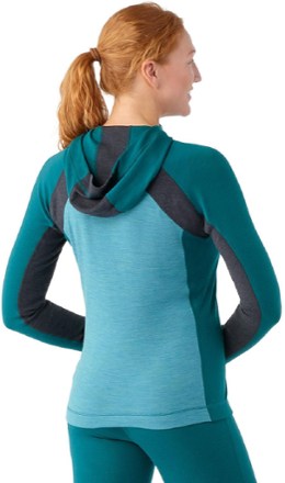 Classic Thermal Merino Base Layer Half-Zip Hoodie - Women's