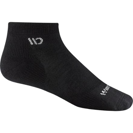 Solid Cushioned No-Show Socks - Men's