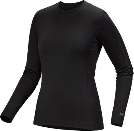 Rho Wool Long-Sleeve Crew Base Layer Top - Women's