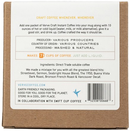 Instant Craft Coffee Sampler - Package of 7