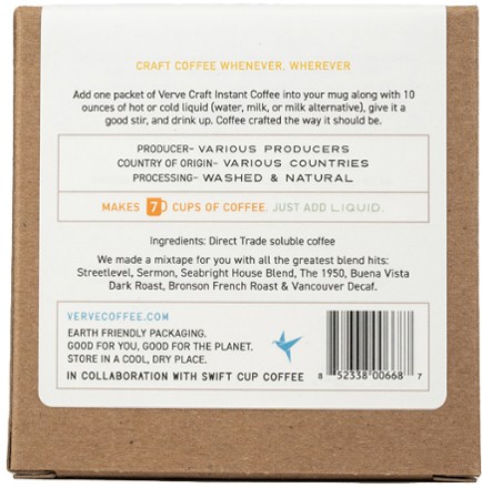 Instant Craft Coffee Sampler - Package of 7