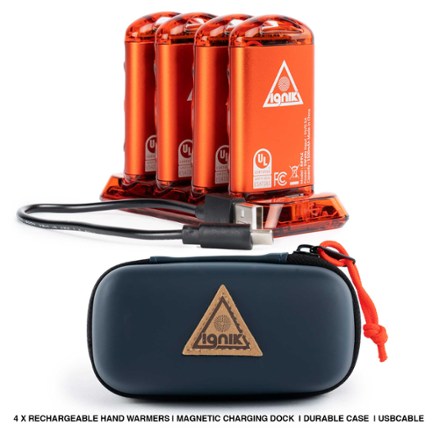 Ripple Rechargeable Hand Warmers - Package of 4