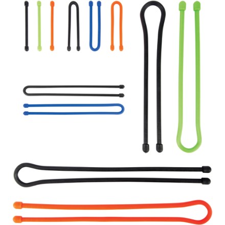 Gear Tie Assorted Sizes - Package of 12