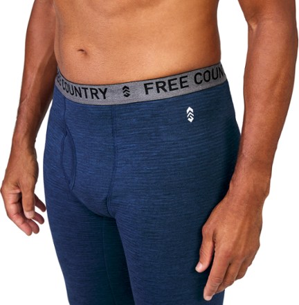 Force Grid Fleece Base Layer Pants - Men's