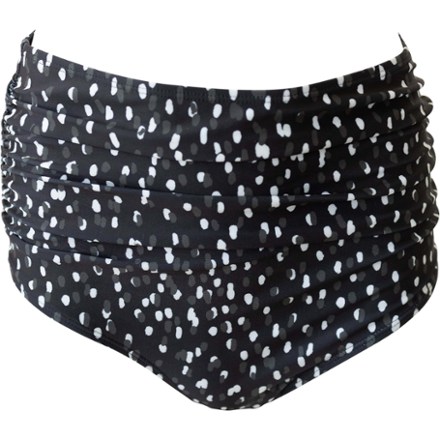 Ruched High-Rise Swimsuit Bottoms - Women's