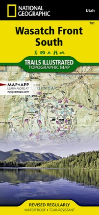 Wasatch Front South Topographic Map