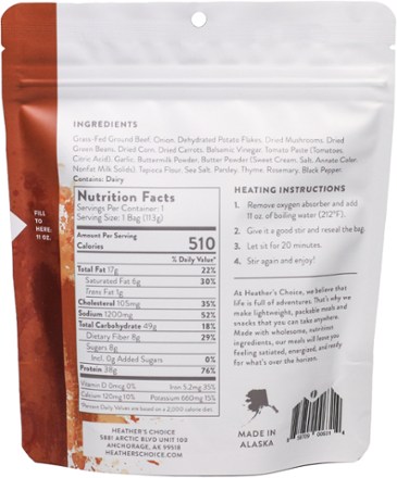 Grass-Fed Beef Shepherd's Pie - 1 Serving