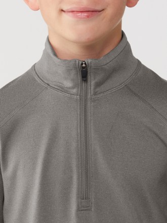 Midweight Base Layer Zip-Neck Top - Kids'