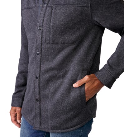 Sweater Fleece Shirt Jacket - Men's