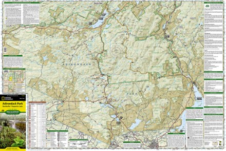 Northville/Raquette Lake Trail Map