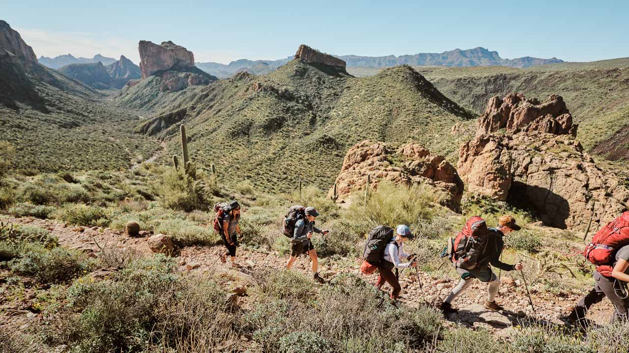 Superstition Mountains Backpacking