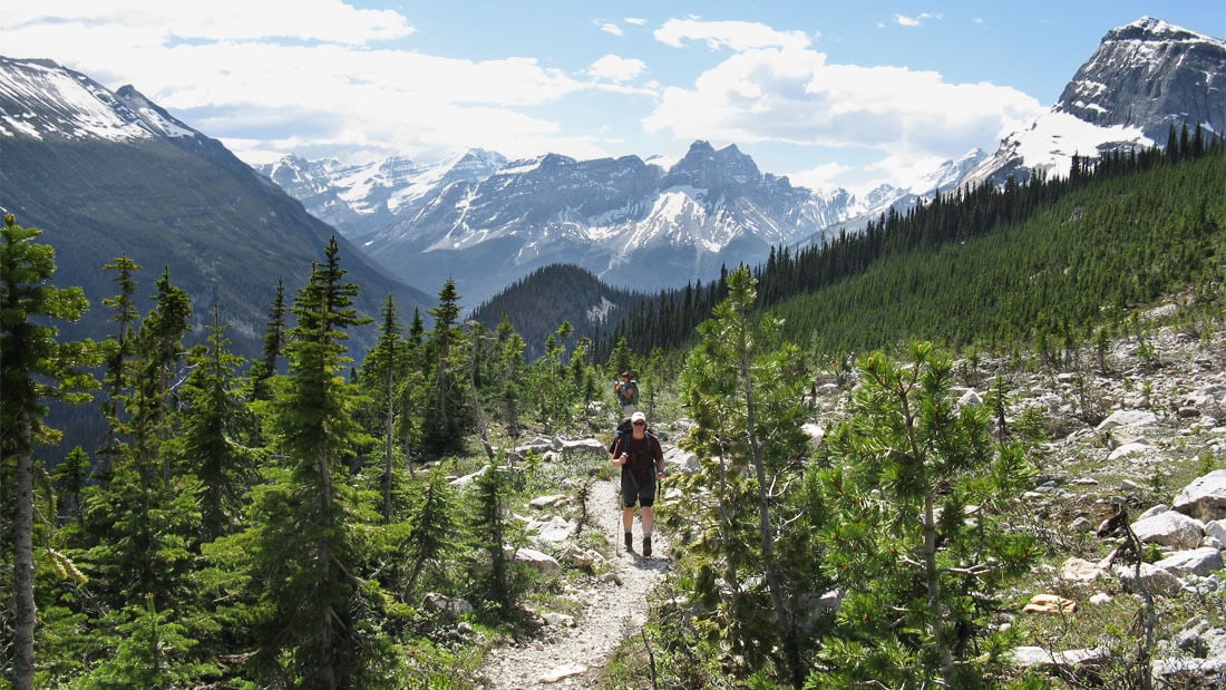 Canadian rockies hiking trips cheap