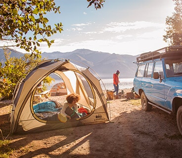 rei car camping tent