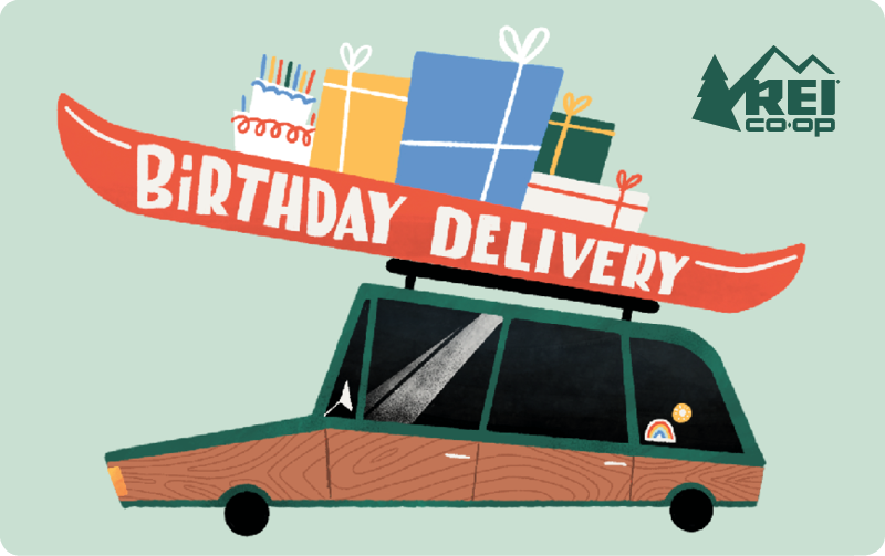 Birthday Delivery REI E-Gift Card