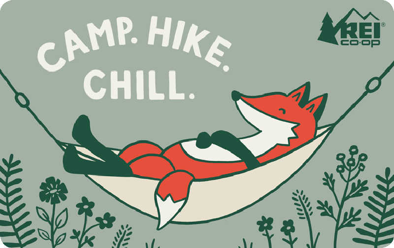 Camp Hike Chill REI E-Gift Card