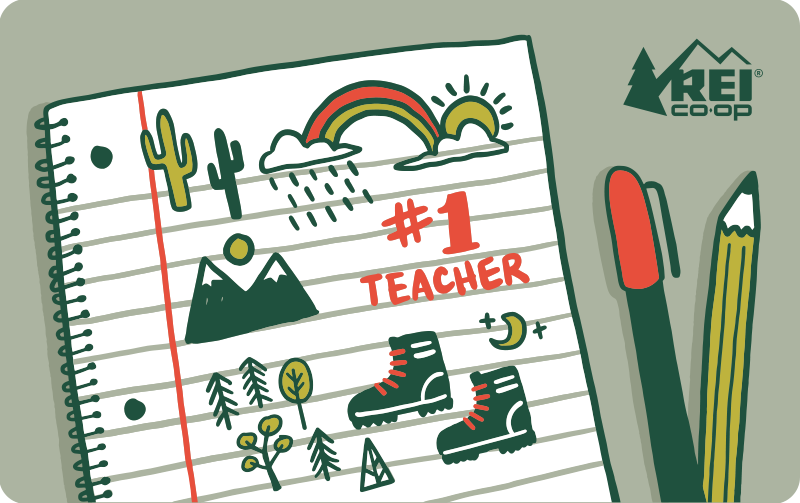 Teacher REI E-Gift Card