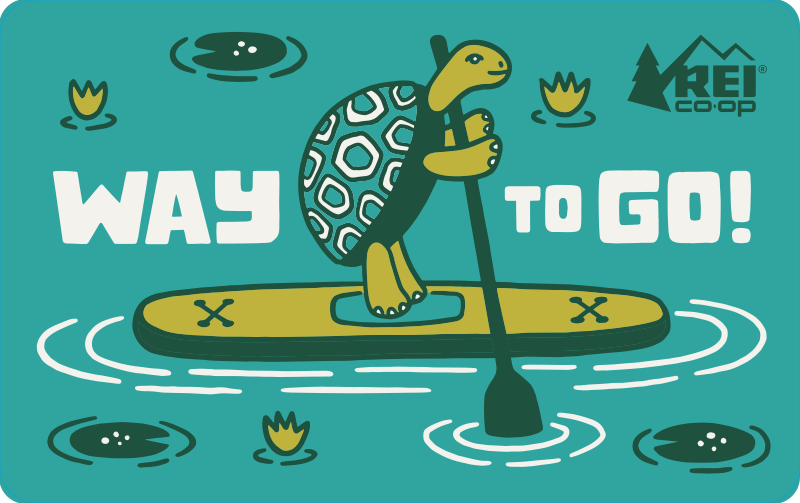 Congrats Turtle way to go REI E-Gift Card