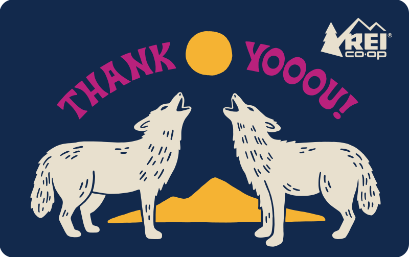 Thank Yooou! Coyote REI E-Gift Card