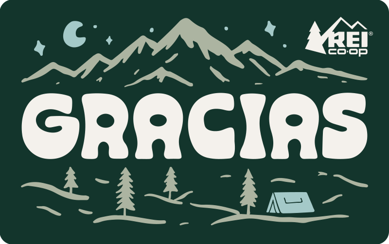 Thank you Gracias Mountains REI E-Gift Card