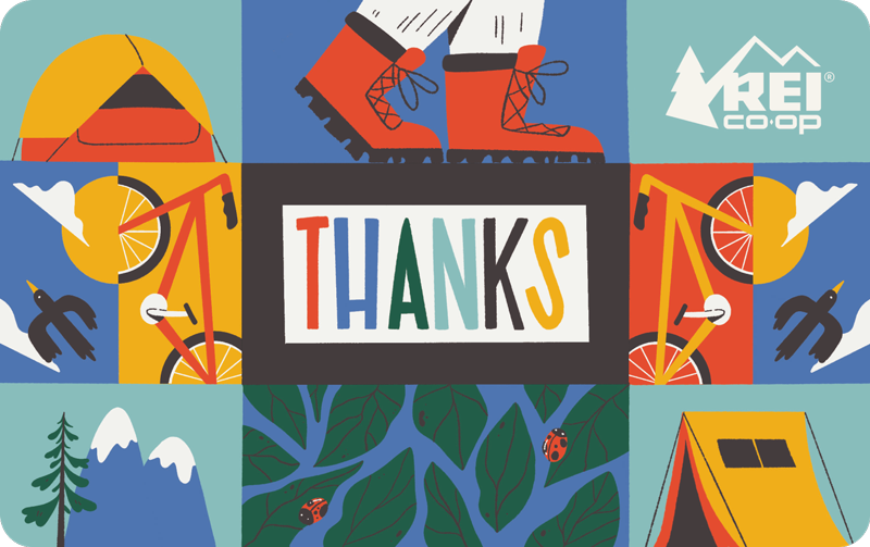 2024 THANKS COLLAGE REI E-Gift Card