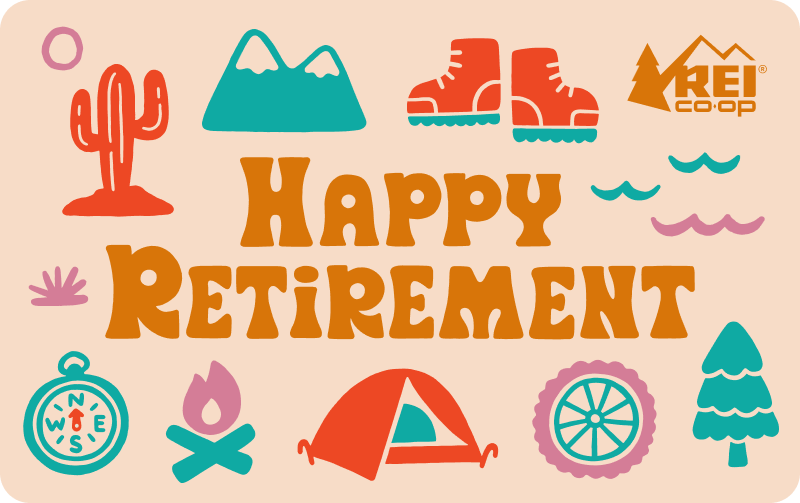 2024 Happy Retirement REI E-Gift Card