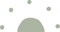 An illustration of a sun with five dots as rays.