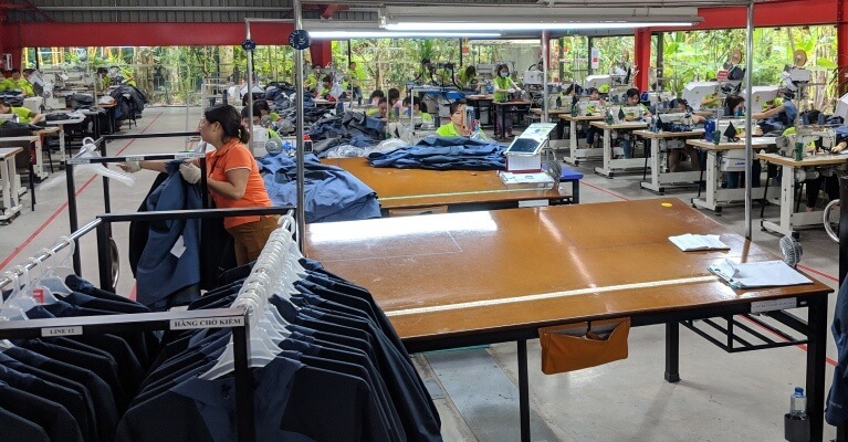 A glimpse inside a factory