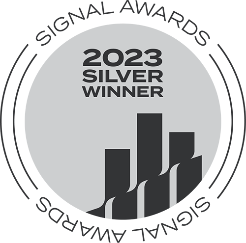 Signal Awards 2023 Silver Winner Award