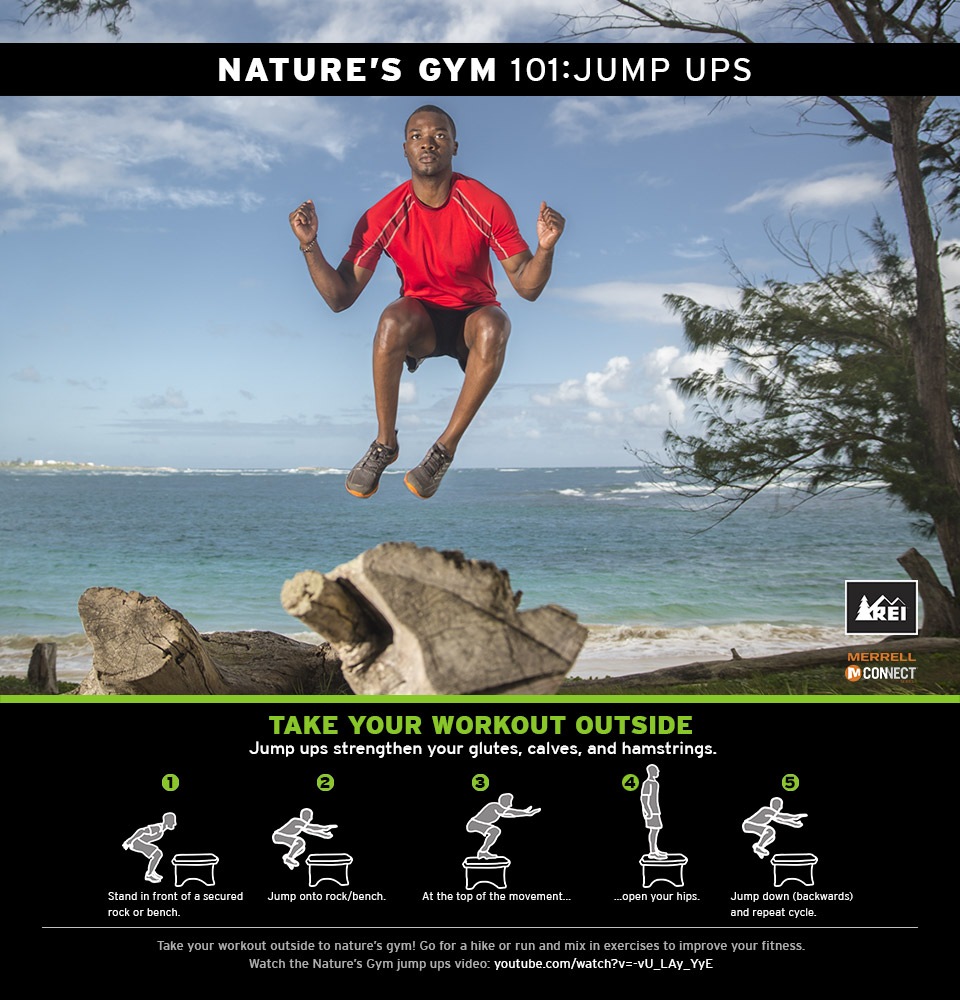 Nature's Gym 101 Jump Ups REI Coop Journal
