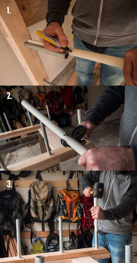 DIY How to Build a Ski and Snowboard Rack REI Coop Journal