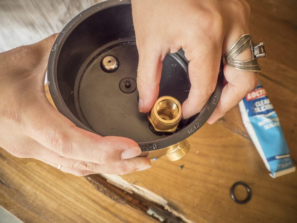 Install the spigot