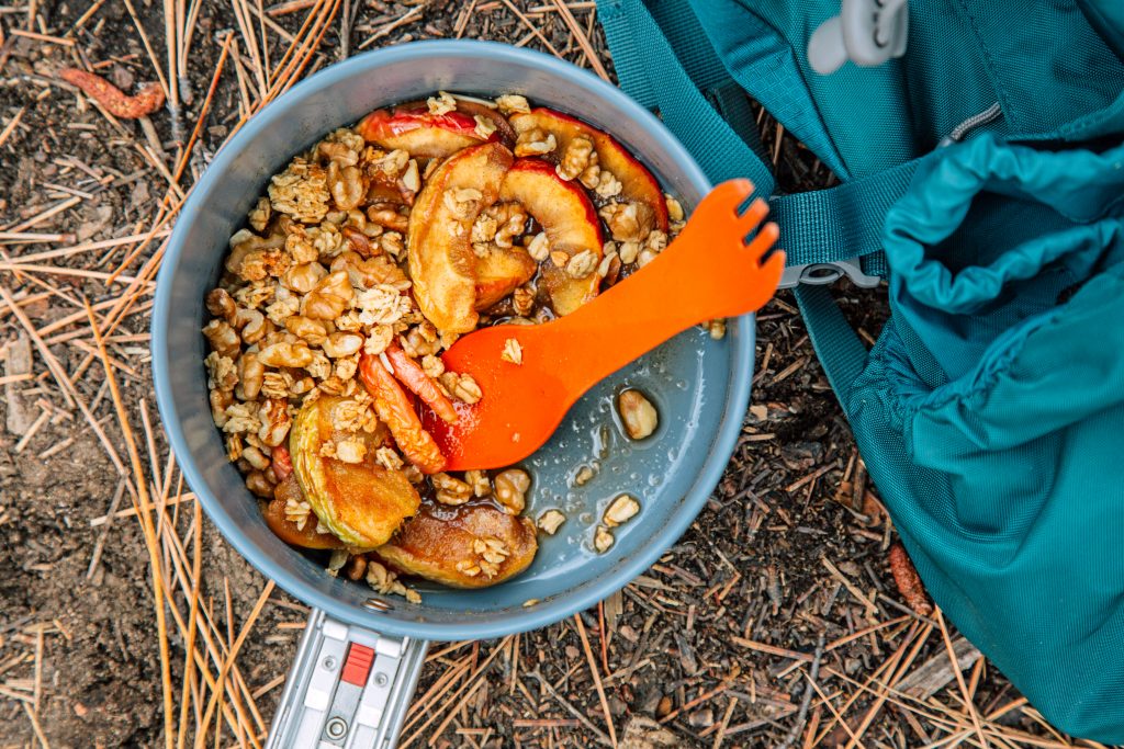 Backpacking Apple Crisp Recipe FOTG