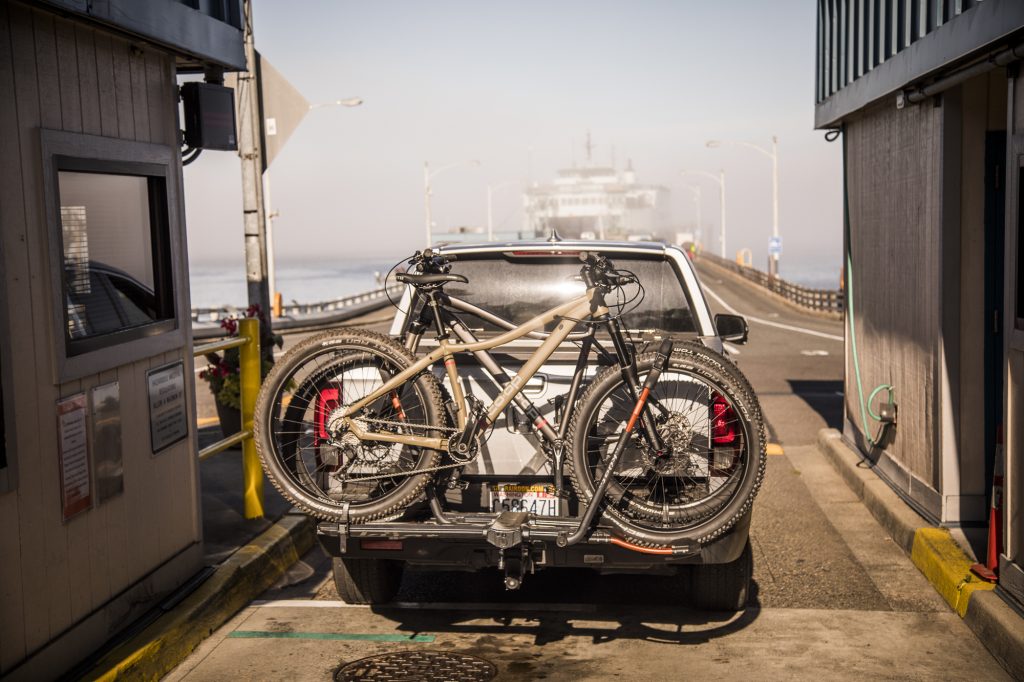 Taking the ferry to Vashon Island