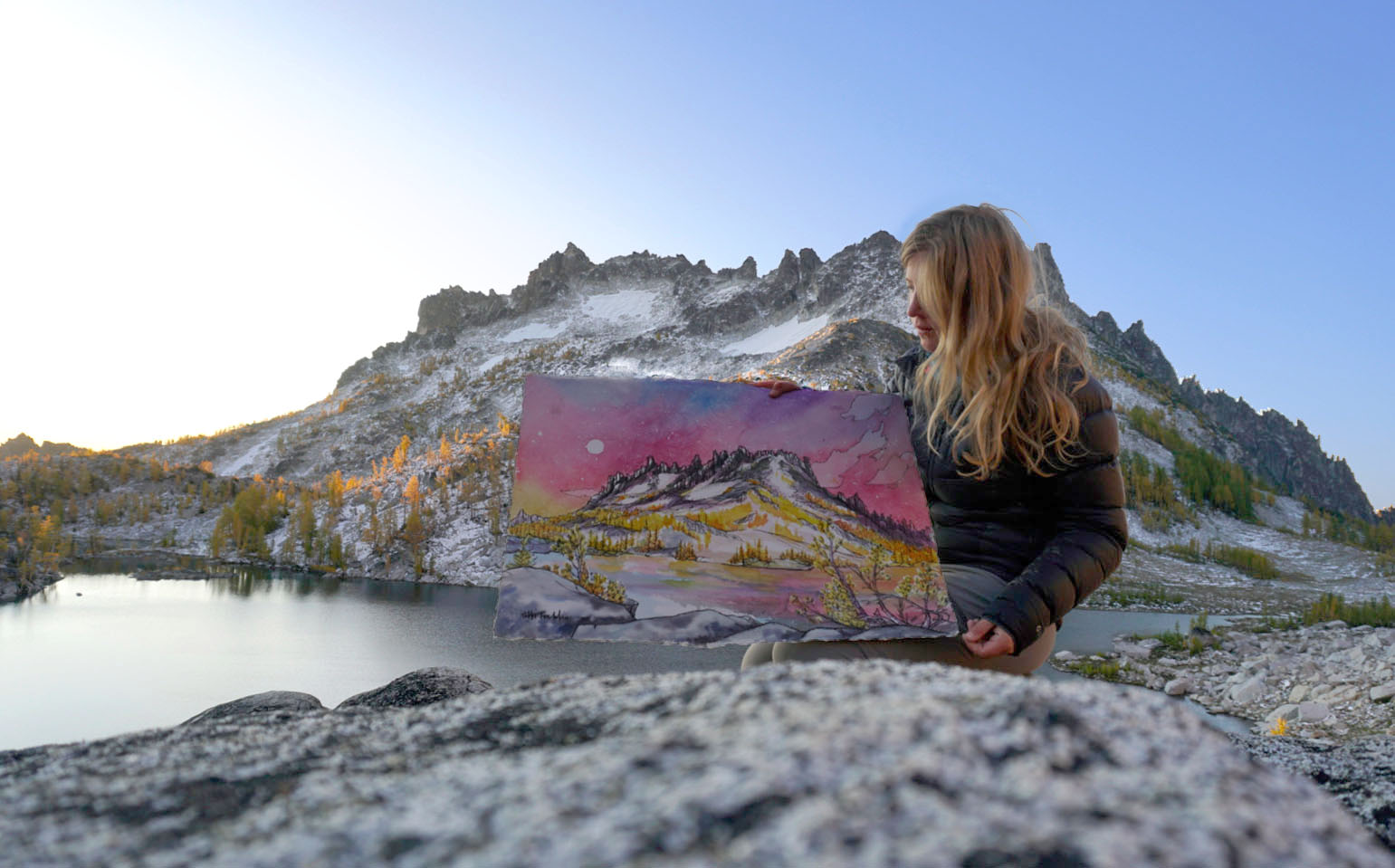 Nikki Frumkin in the Enchantments
